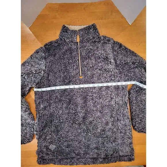 Simply Southern Fluffy Warm Quarter Zip Fleece Ladies Size S - Picture 6 of 10